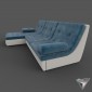 sofa ARS Scandy ottoman (art 00-29676)